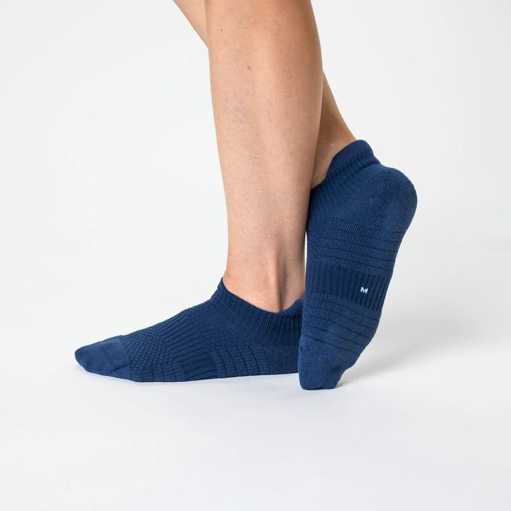 FlexRelief™ Ankle Compression Socks – Navy Blue
