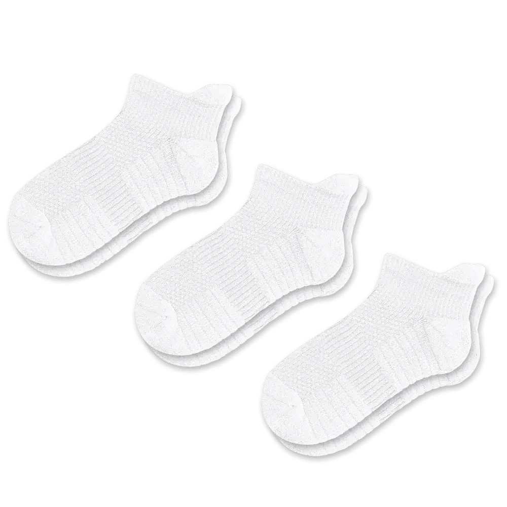 FlexRelief™ Ankle Compression Socks – White