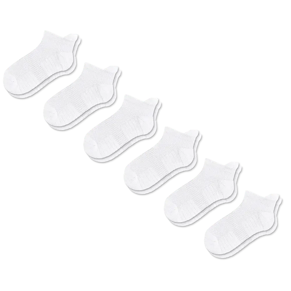 FlexRelief™ Ankle Compression Socks – White