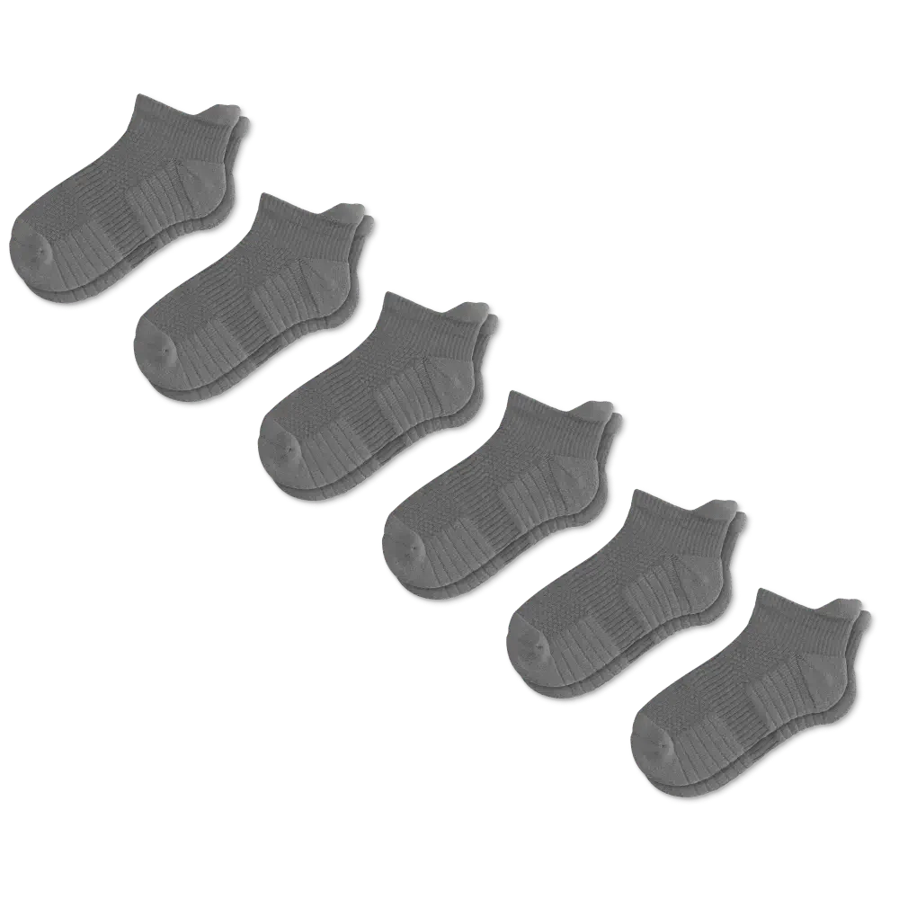 FlexRelief™ Ankle Compression Socks – Gray