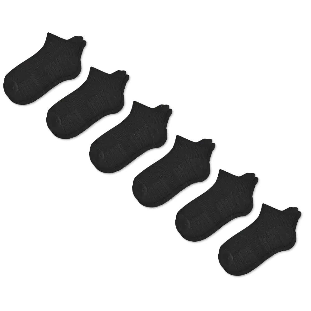 FlexRelief™ Ankle Compression Socks – Black