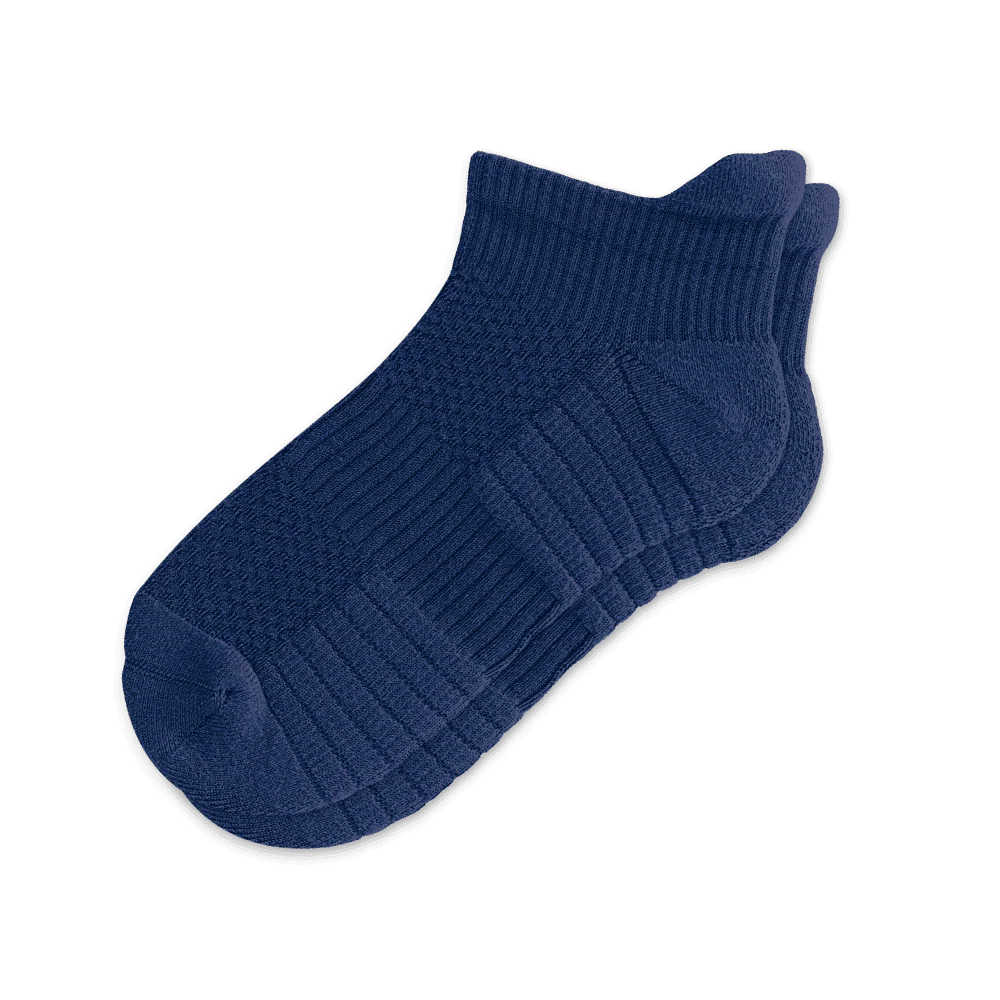 FlexRelief™ Ankle Compression Socks – Navy Blue