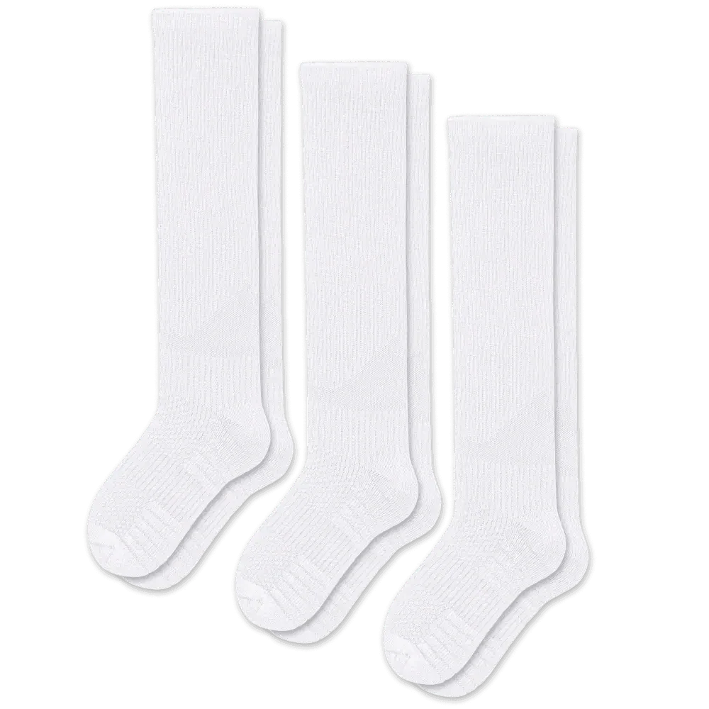 FlexRelief™ Compression Socks – White