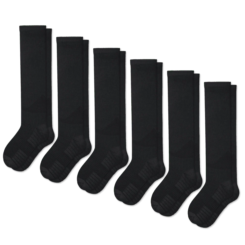 FlexRelief™ Compression Socks – Black