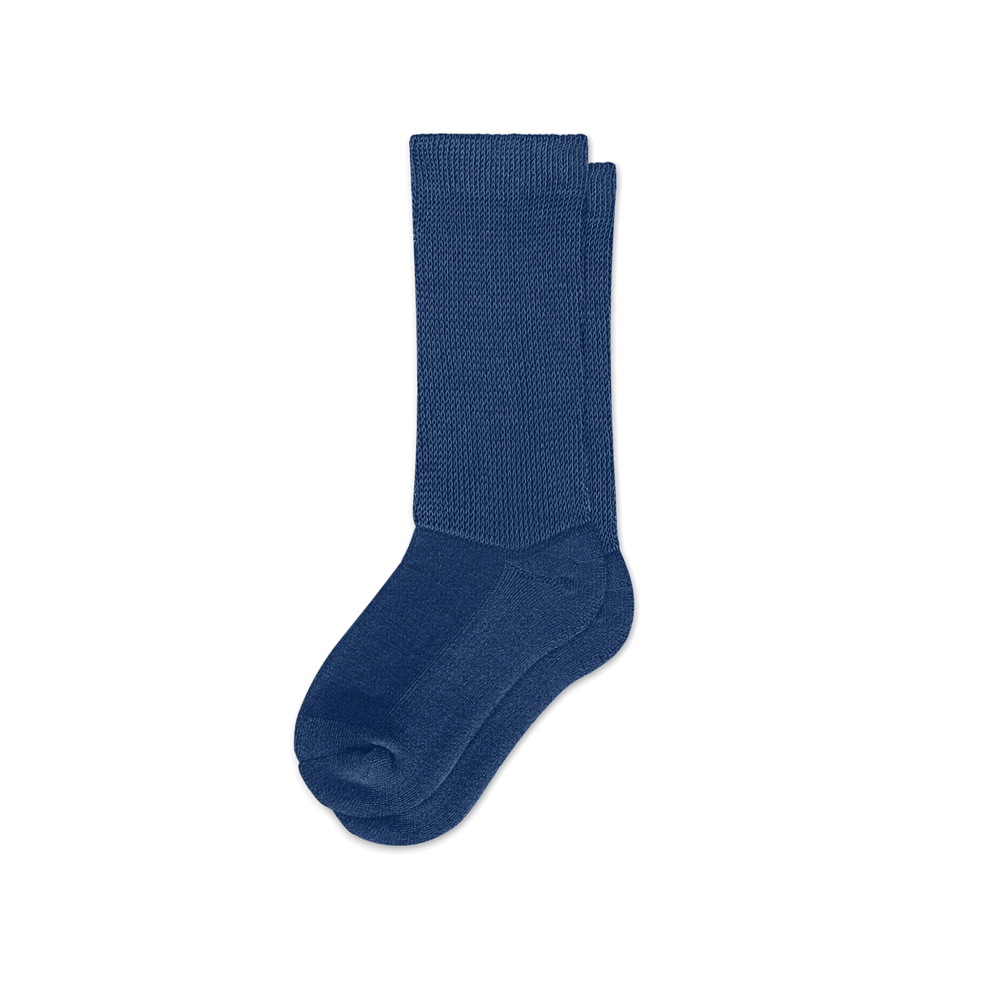 Padded Easy-Stretch Knee High Socks – Navy Blue