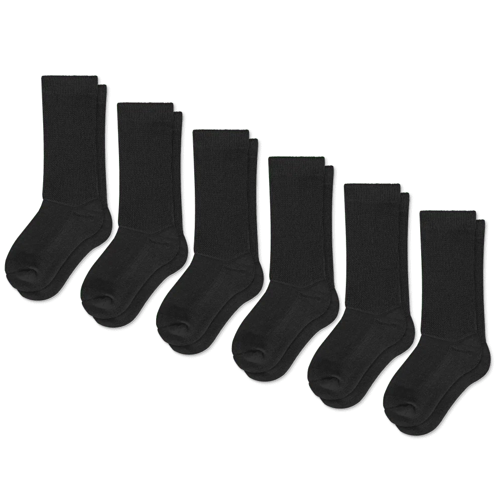 ComfortFlex™Socks - Black