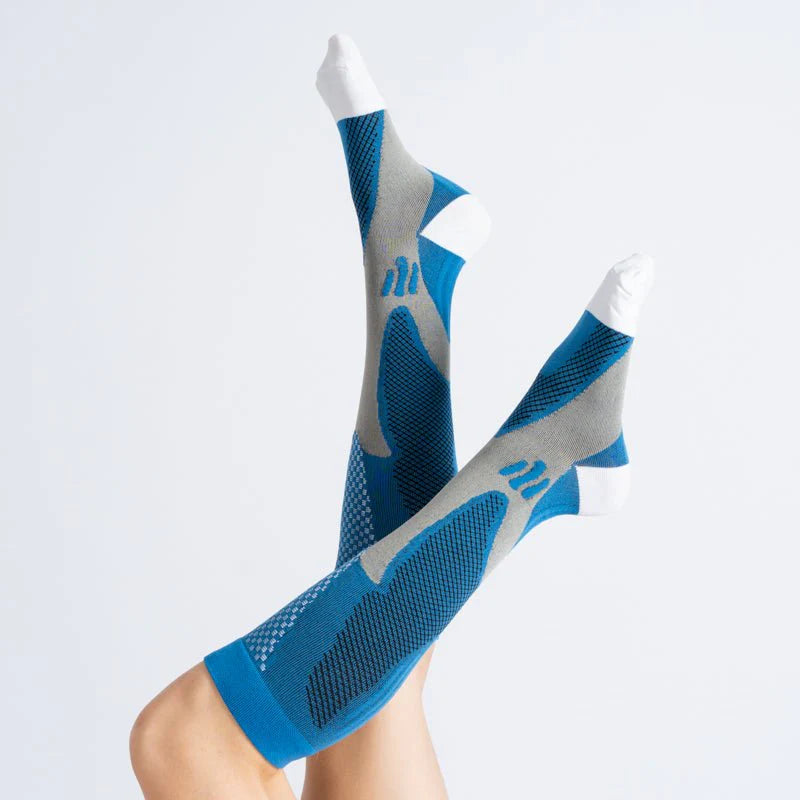 FlexRelief™ Compression Socks – Royal Blue