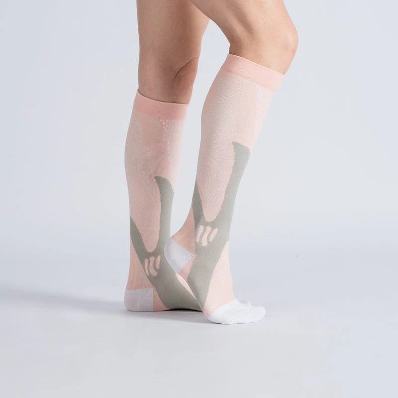 FlexRelief™ Compression Socks – Royal Pink