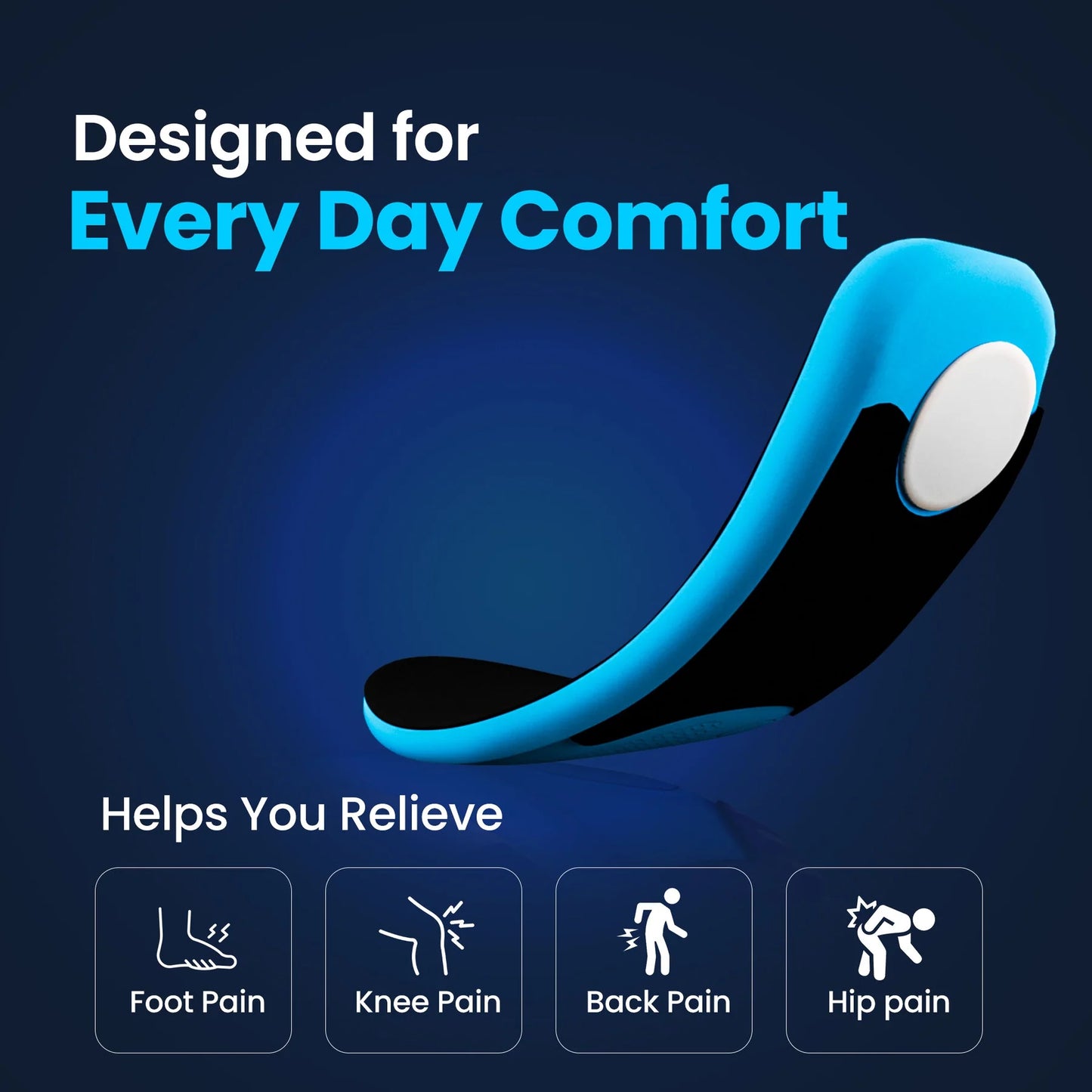2-Pack All-Day Comfort & Support Insole