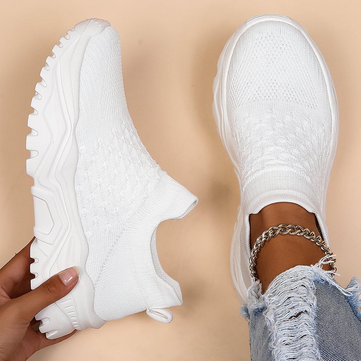 Ortho Cloud Women's Slip Ins (All White) - NURSE BABE