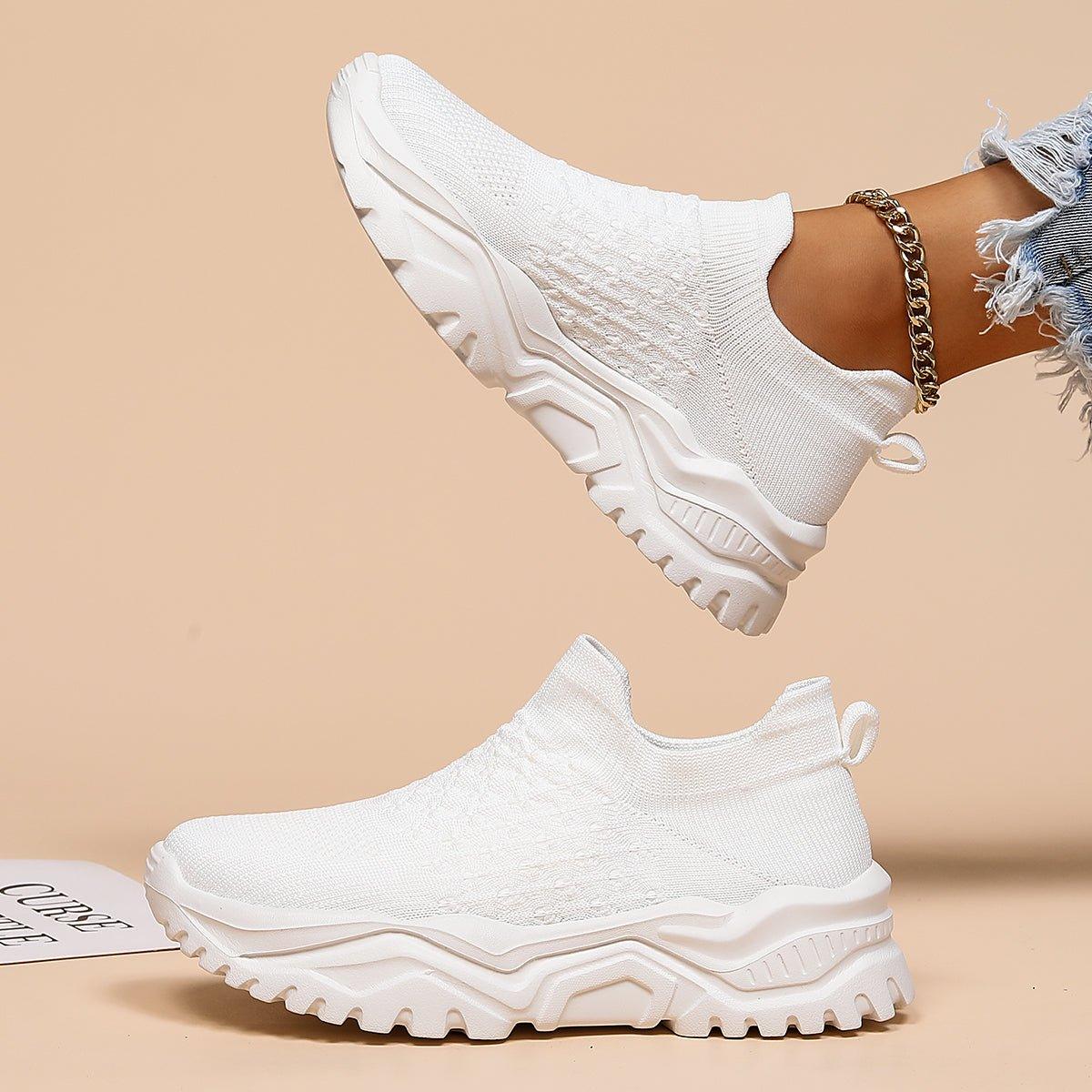 Ortho Cloud Women's Slip Ins (All White) - NURSE BABE
