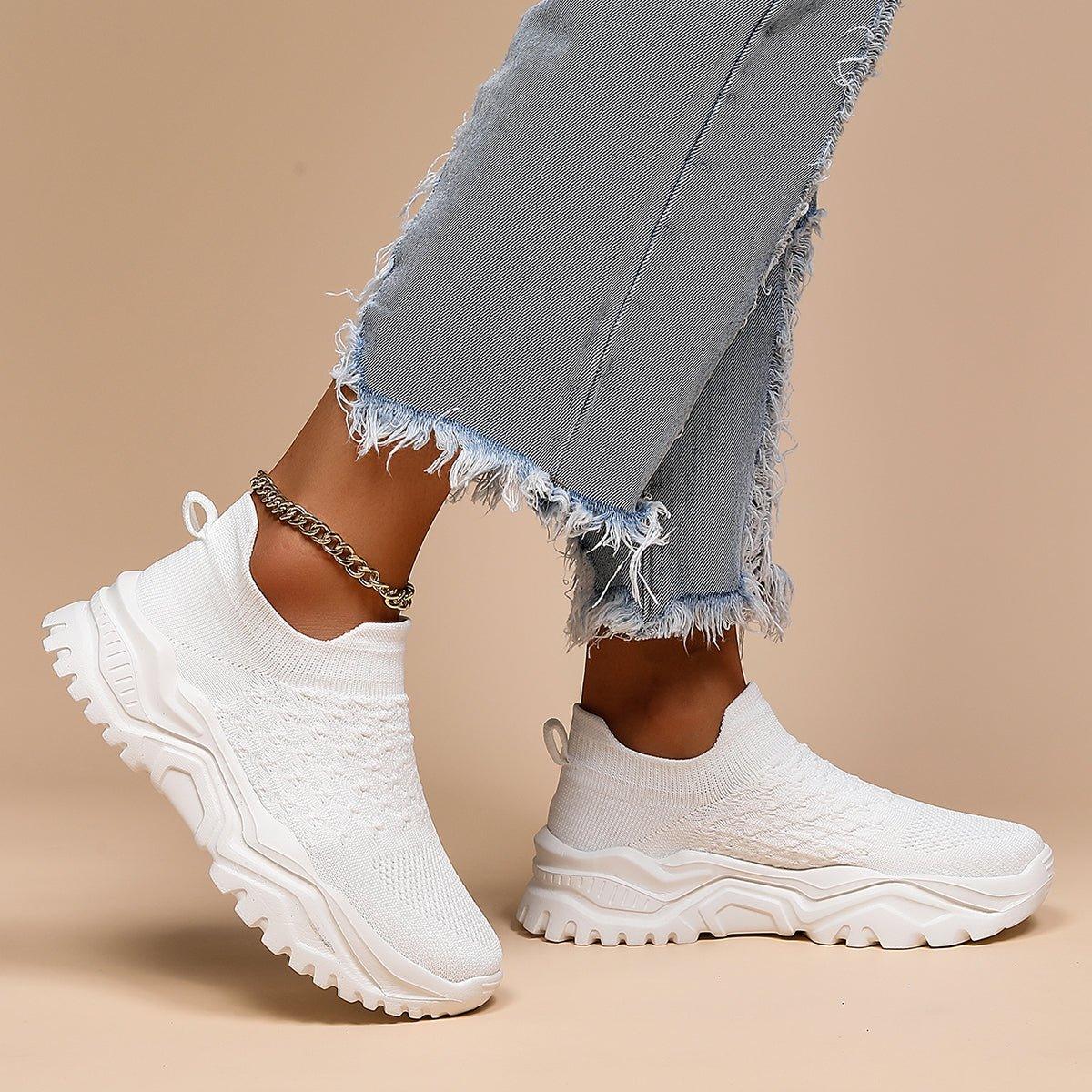 Ortho Cloud Women's Slip Ins (All White) - NURSE BABE
