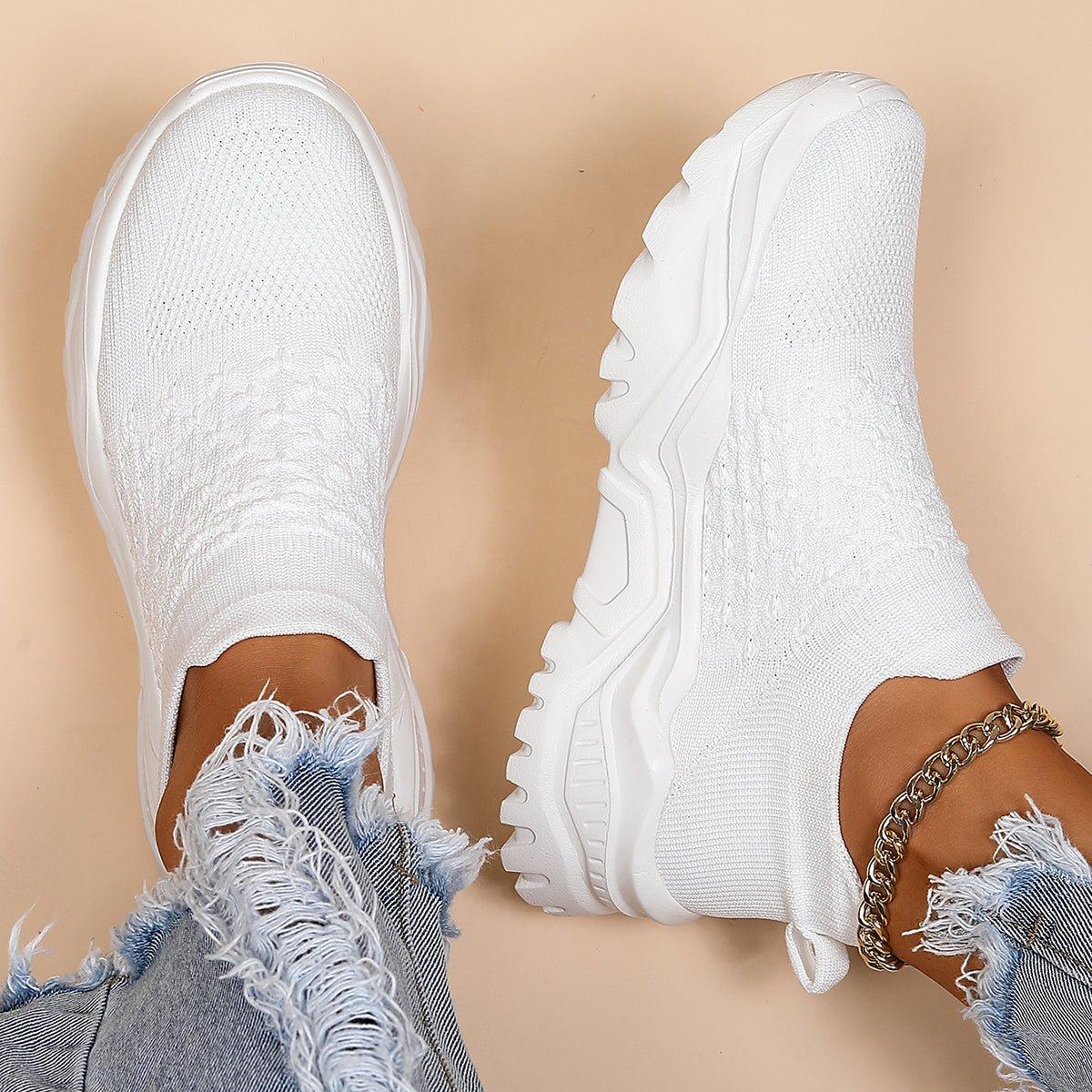 Ortho Cloud Women's Slip Ins (All White) - NURSE BABE