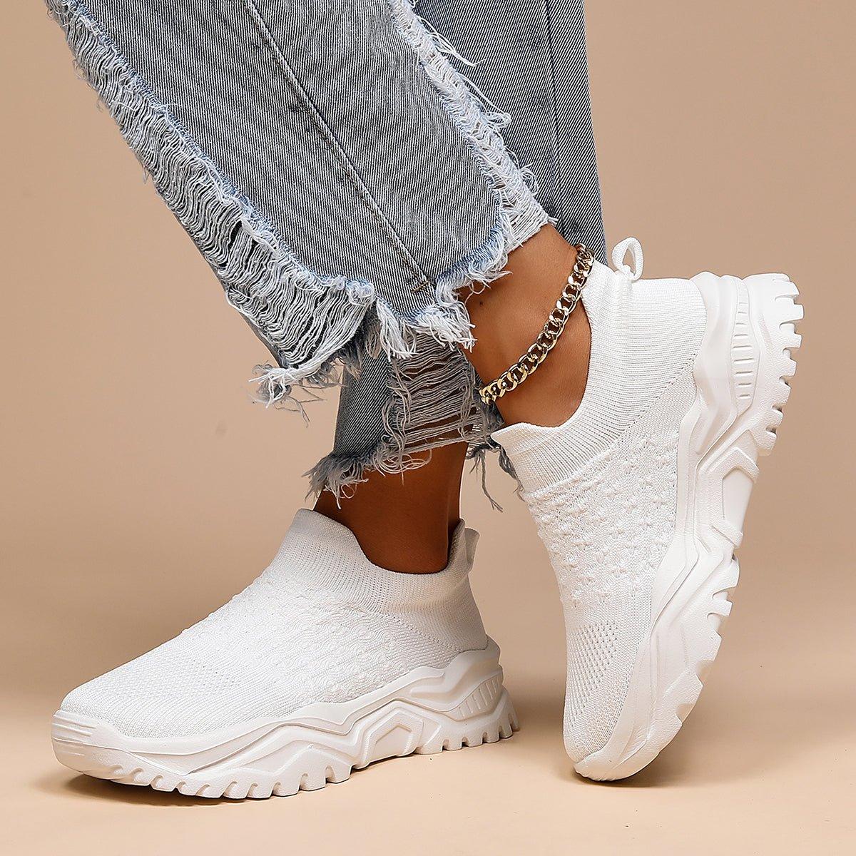 Ortho Cloud Women's Slip Ins (All White) - NURSE BABE