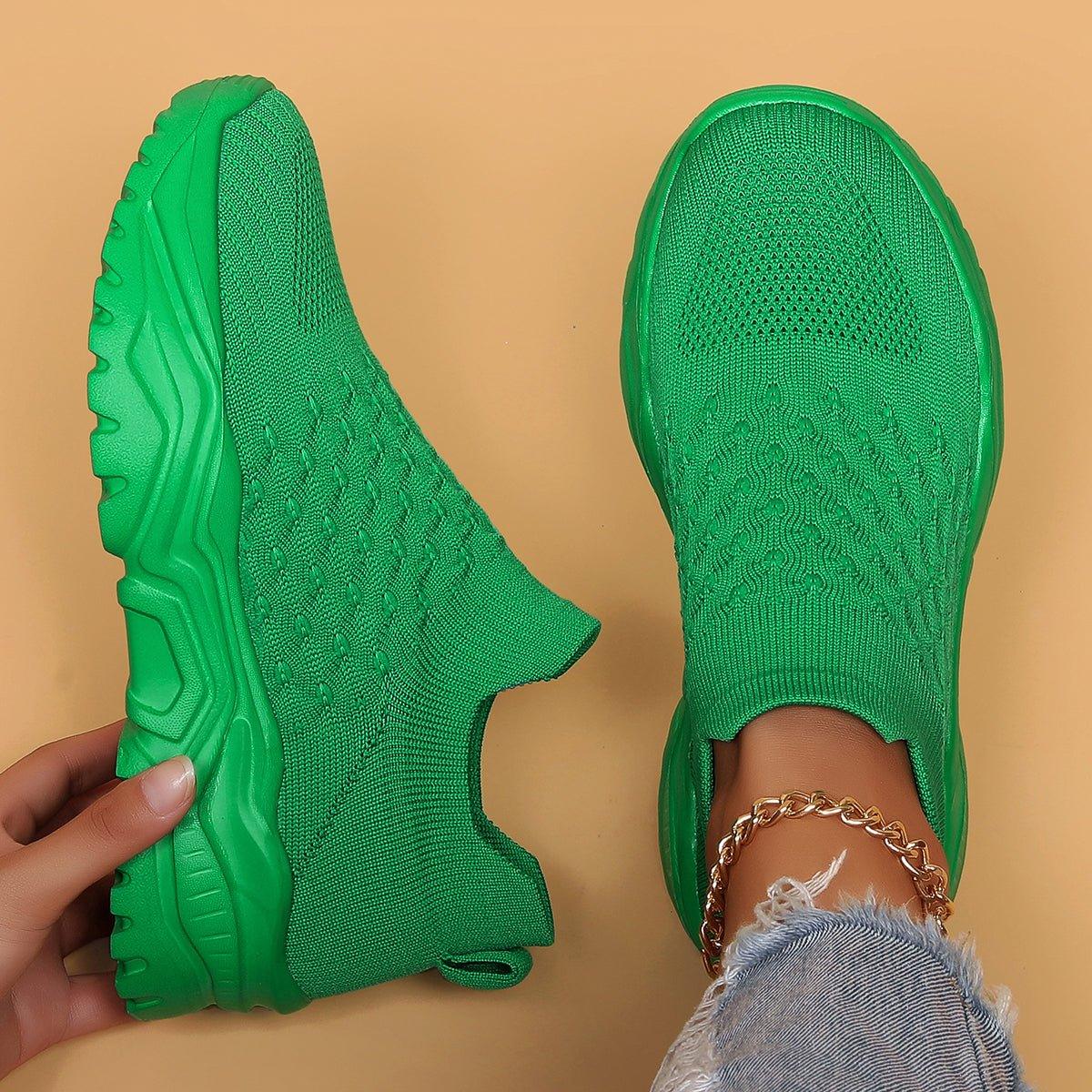 Ortho Cloud Women's Slip Ins (Green) - NURSE BABE