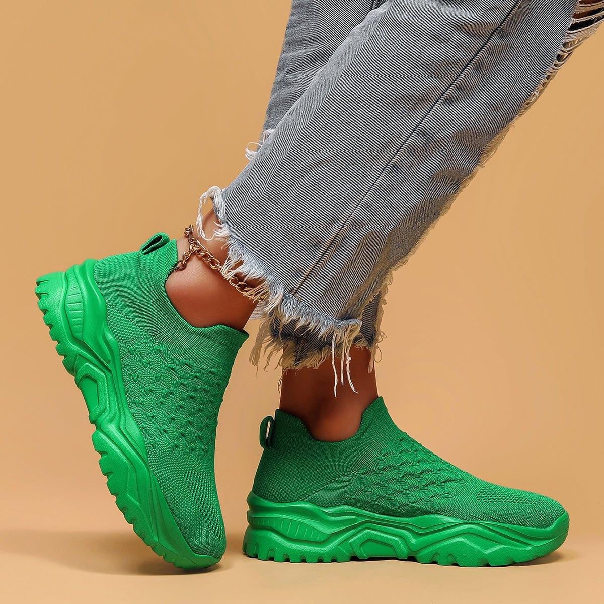 Ortho Cloud Women's Slip Ins (Green) - NURSE BABE