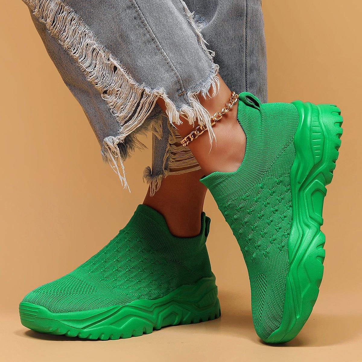 Ortho Cloud Women's Slip Ins (Green) - NURSE BABE