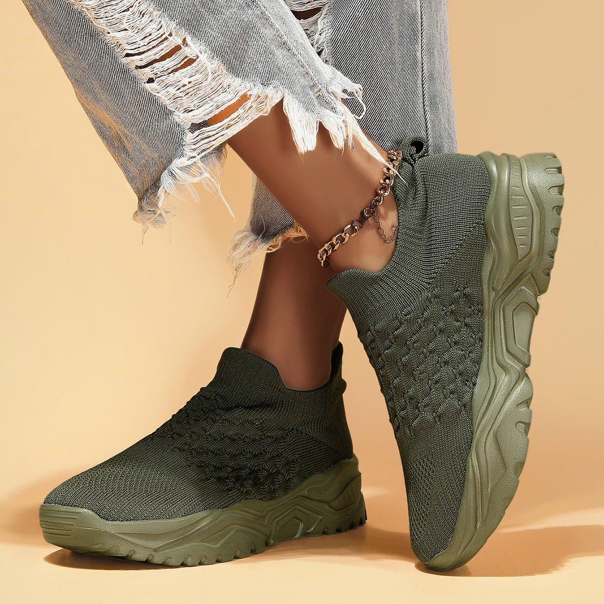 Ortho Cloud Women's Slip Ins (Olive Green) - NURSE BABE