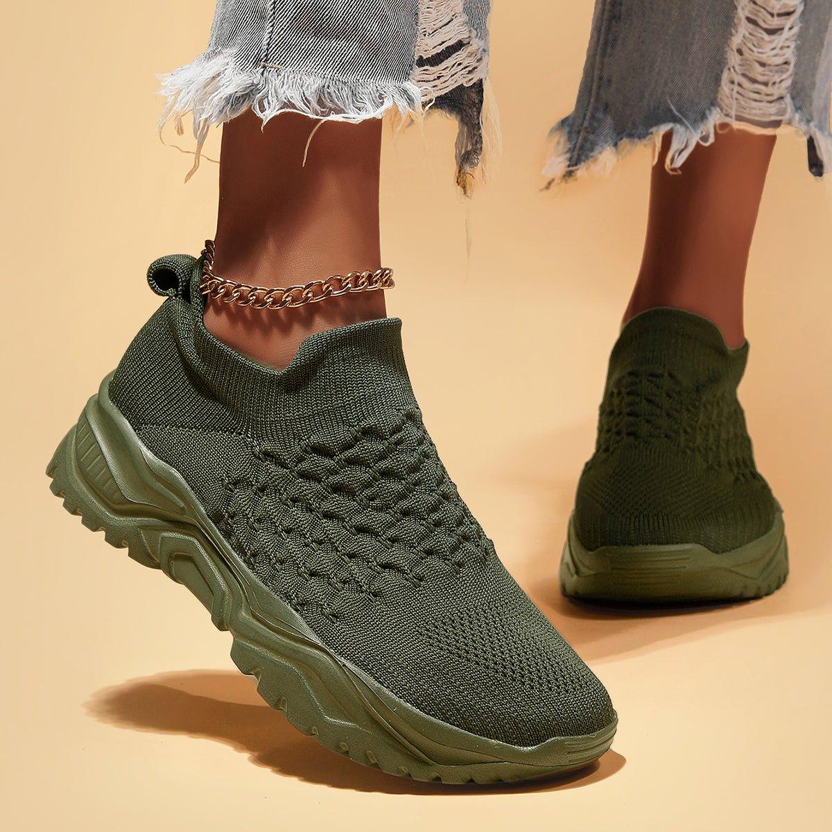 Ortho Cloud Women's Slip Ins (Olive Green) - NURSE BABE