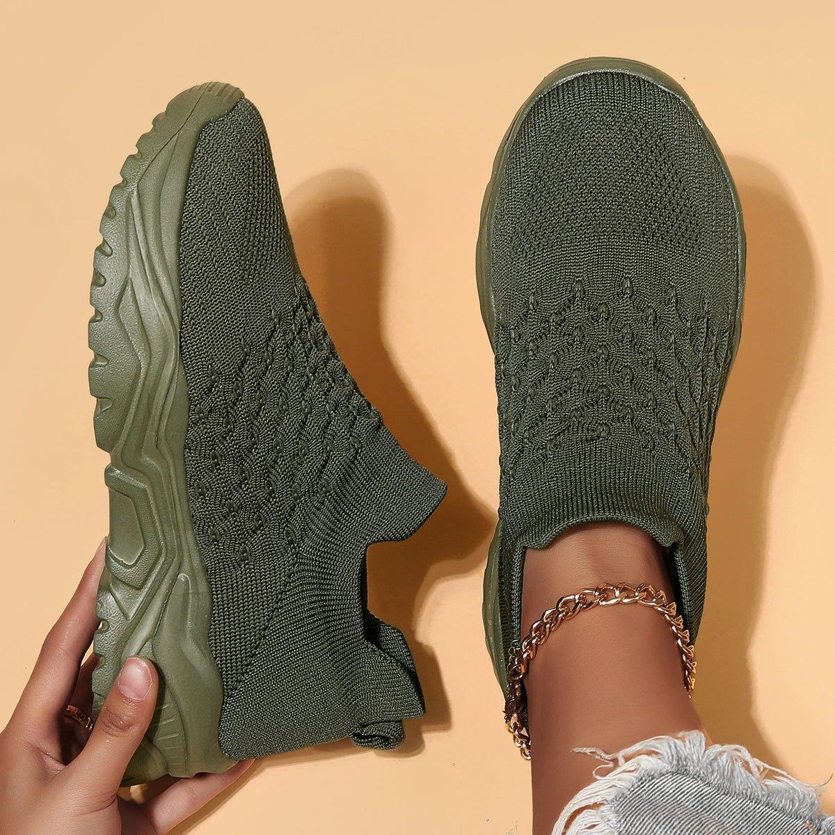 Ortho Cloud Women's Slip Ins (Olive Green) - NURSE BABE