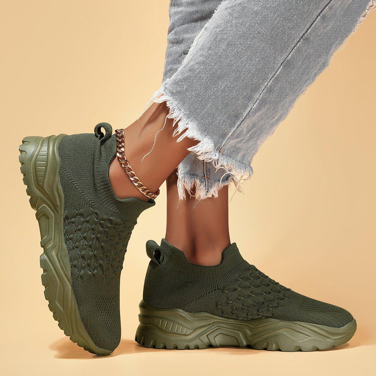 Ortho Cloud Women's Slip Ins (Olive Green) - NURSE BABE