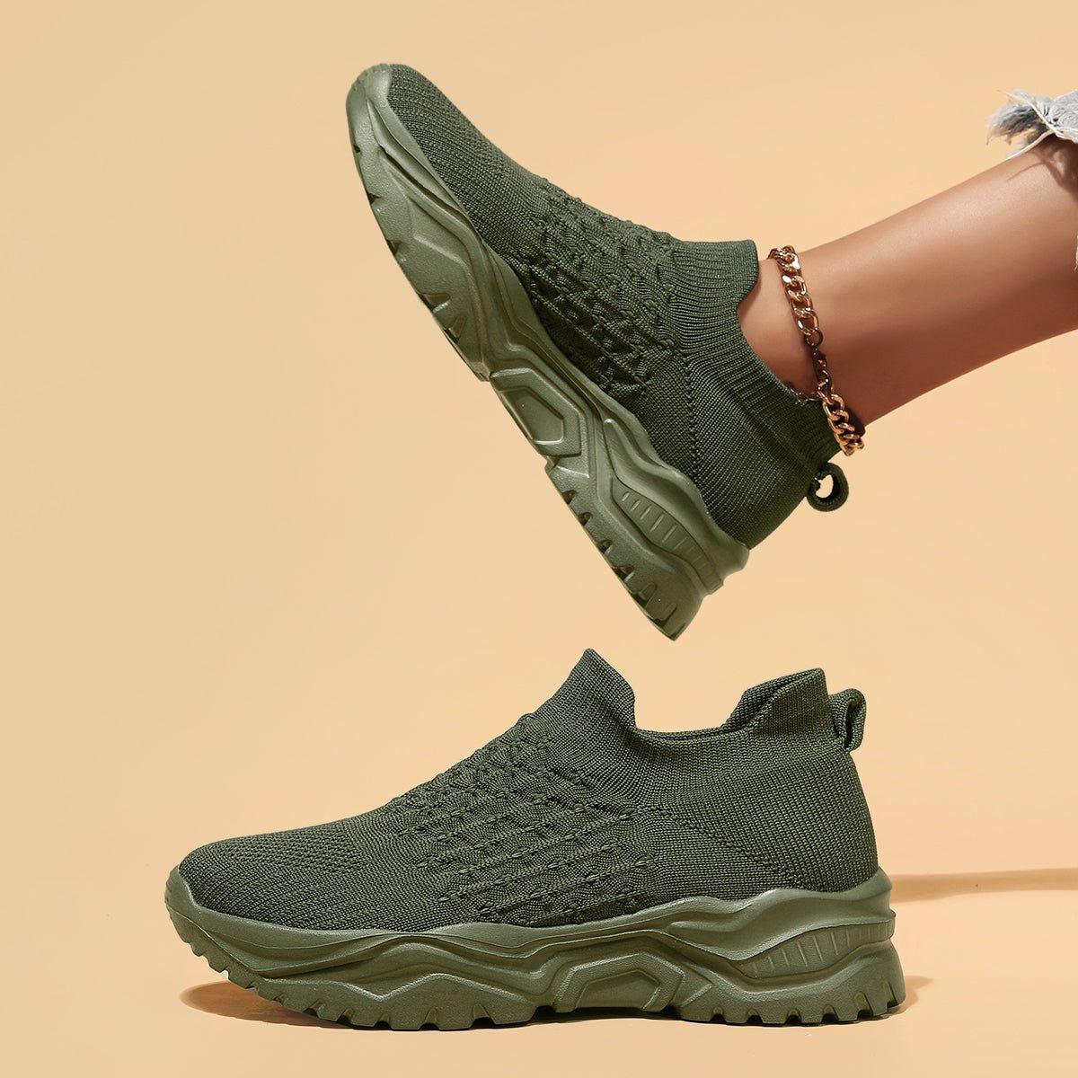 Ortho Cloud Women's Slip Ins (Olive Green) - NURSE BABE