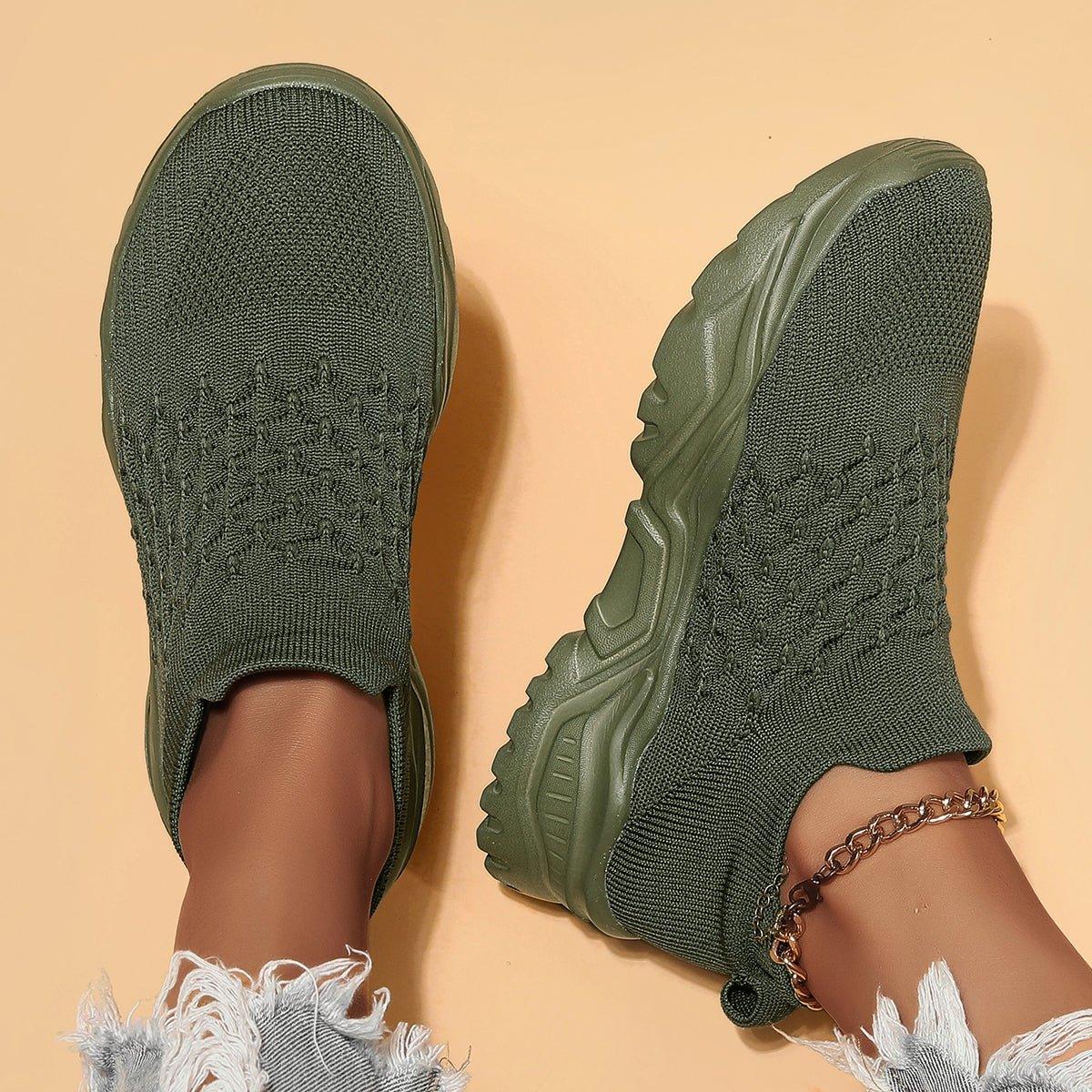 Ortho Cloud Women's Slip Ins (Olive Green) - NURSE BABE