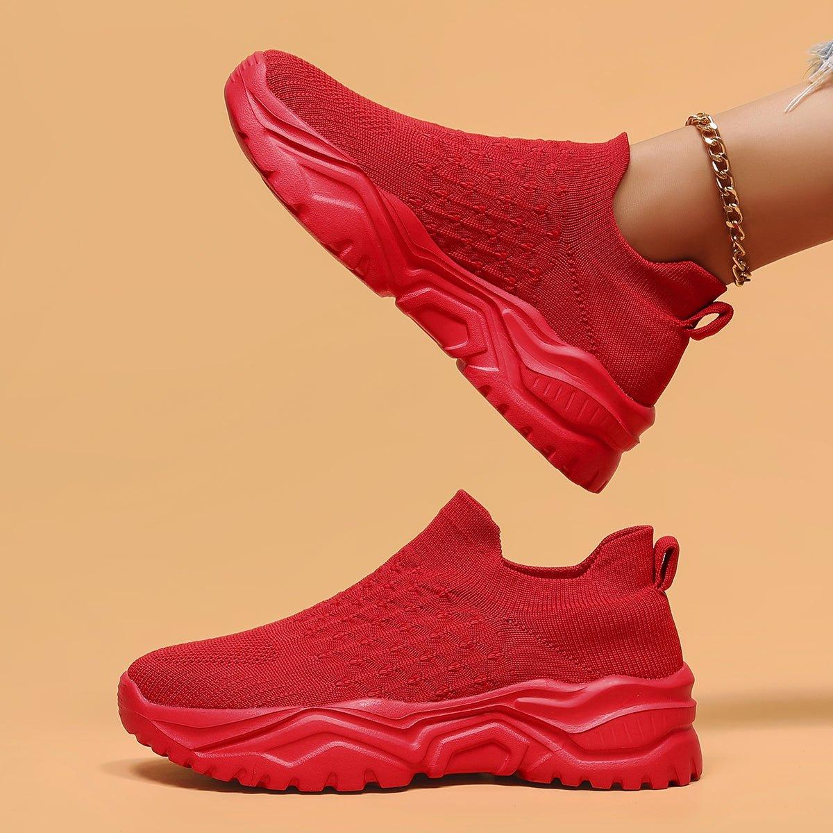 Ortho Cloud Women's Slip Ins (Red Rose) - NURSE BABE