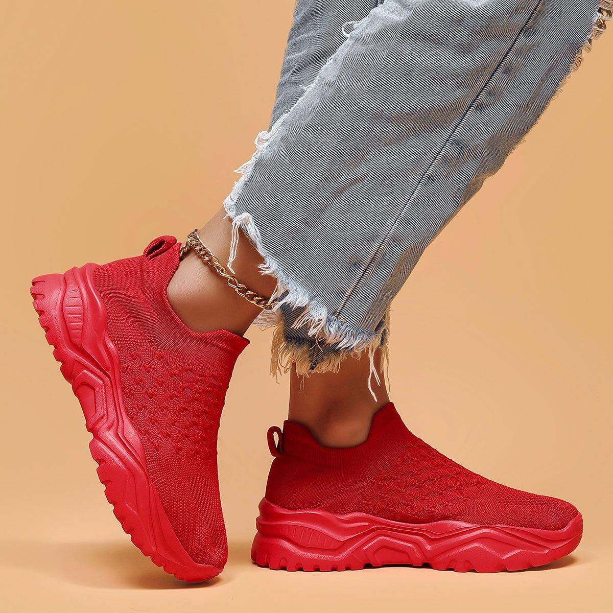 Ortho Cloud Women's Slip Ins (Red Rose) - NURSE BABE