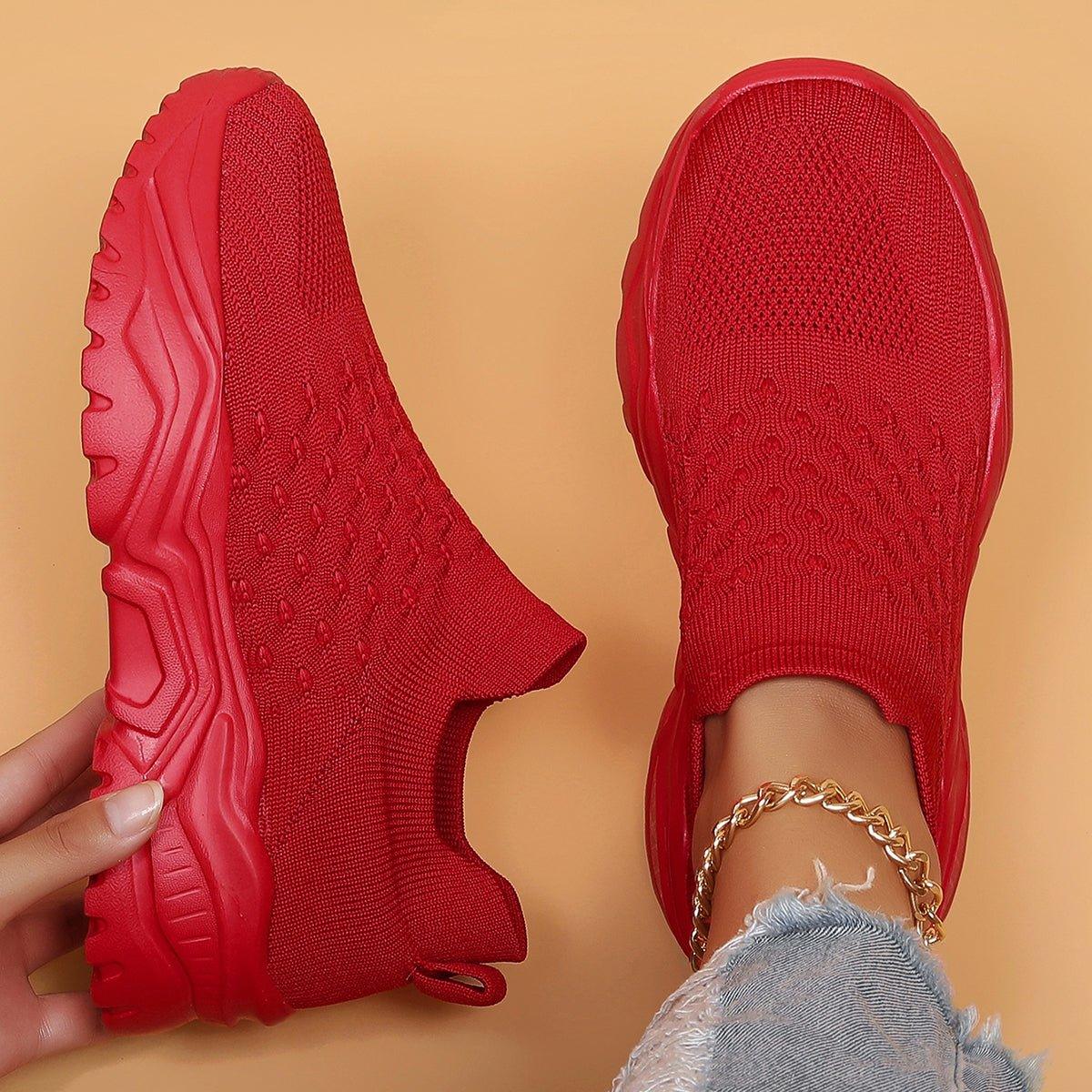 Ortho Cloud Women's Slip Ins (Red Rose) - NURSE BABE