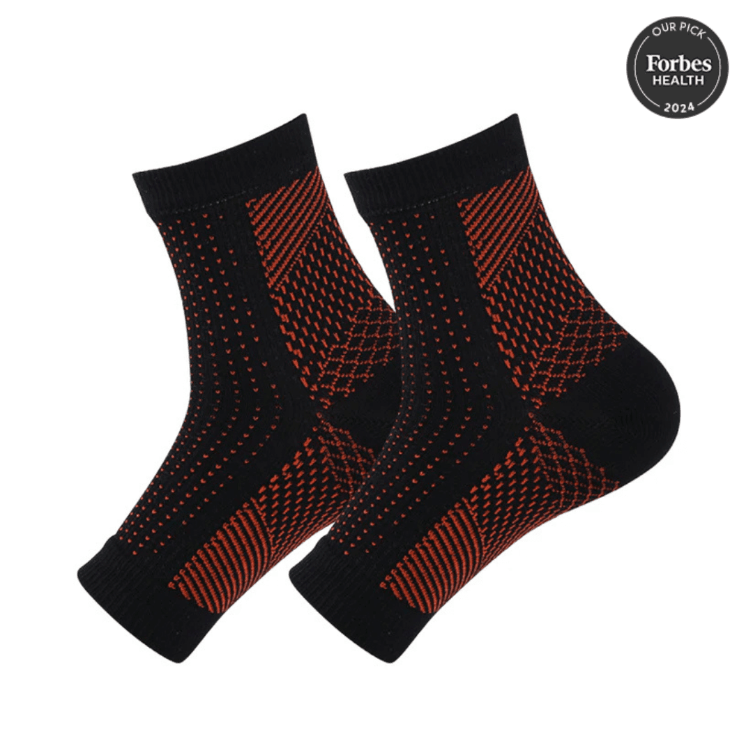Ortho Socks (Black 2 Pairs) - NURSE BABE