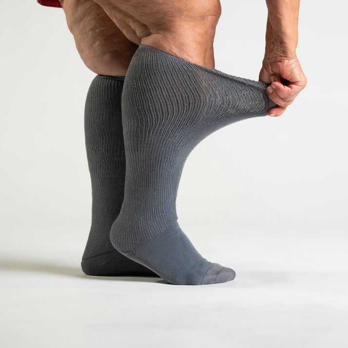 ComfortFlex™Socks - Gray
