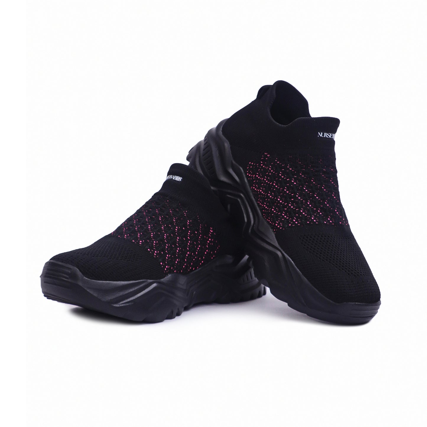 Ortho Cloud Slip Ons 2.0 - Black Pink