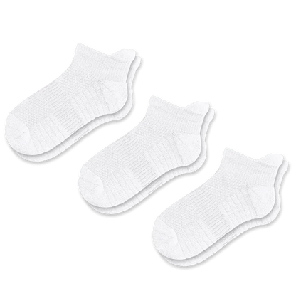 FlexRelief™ Ankle Compression Socks – White
