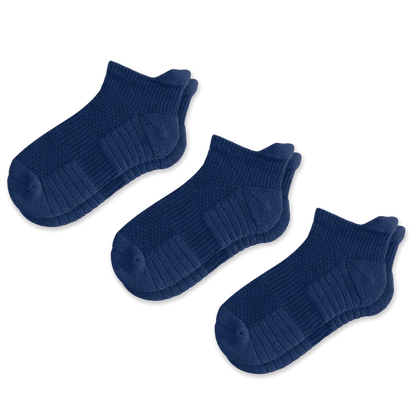 FlexRelief™ Ankle Compression Socks – Navy Blue
