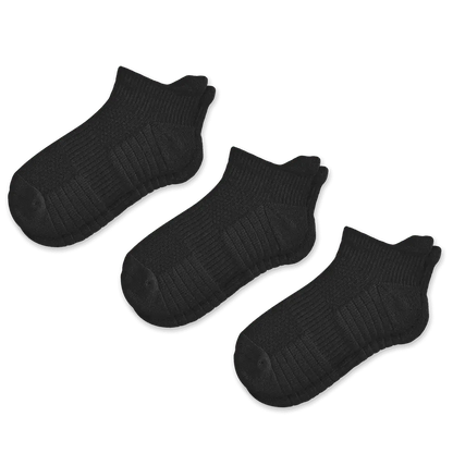 FlexRelief™ Ankle Compression Socks – Black