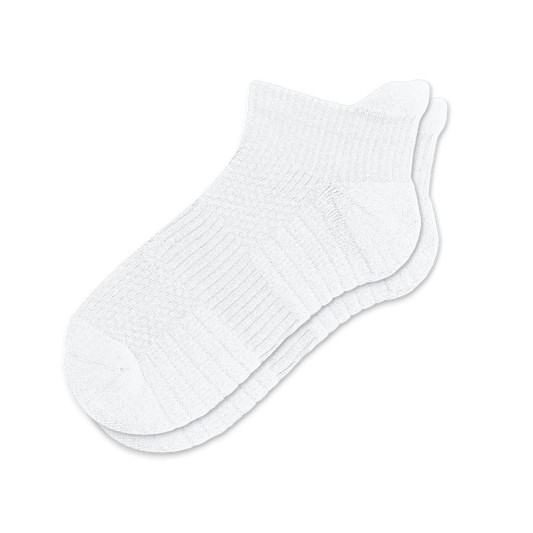 FlexRelief™ Ankle Compression Socks – White