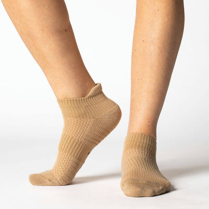 FlexRelief™ Ankle Compression Socks – Tan