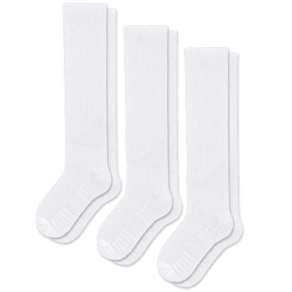 FlexRelief™ Compression Socks – White