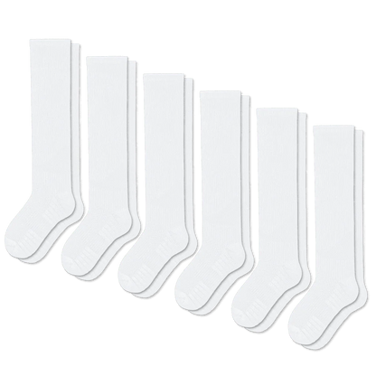 FlexRelief™ Compression Socks – White
