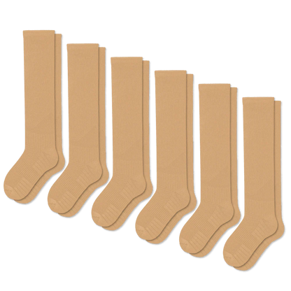 FlexRelief™ Compression Socks – Tan