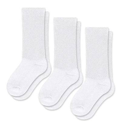 ComfortFlex™Socks - White