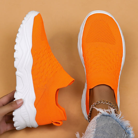 Ortho Cloud Women's Slip Ins (Orange White)
