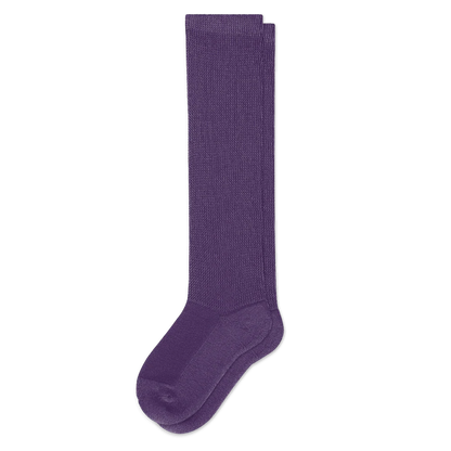 Padded Easy-Stretch Knee High Socks – Royal Purple
