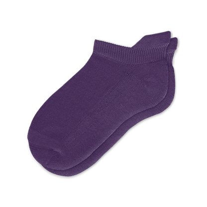 Padded Easy-Stretch Ankle Socks – Royal Purple