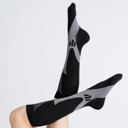 FlexRelief™ Compression Socks – Midnight Gray