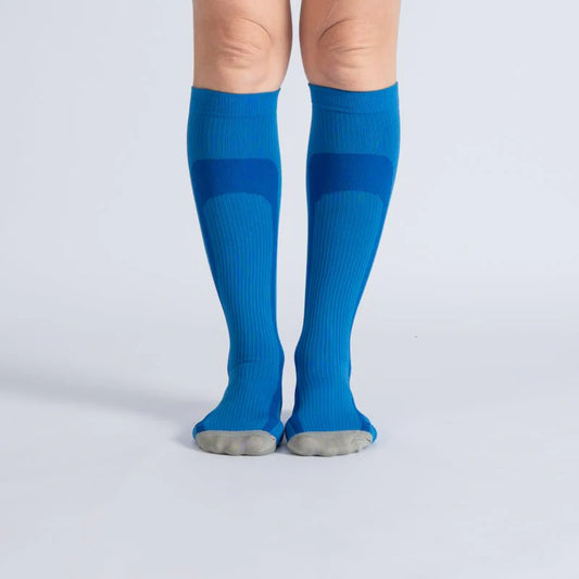 FlexRelief™ Compression Socks – Blue Gray
