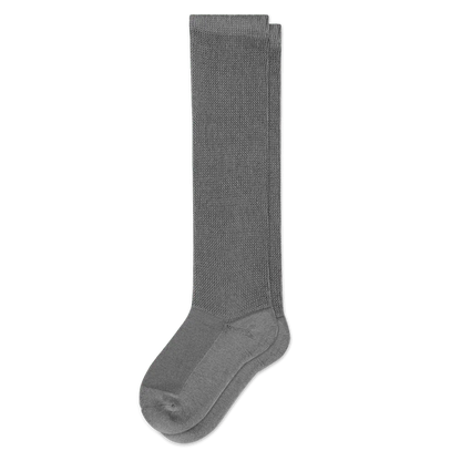 Padded Easy-Stretch Crew Socks – Gray