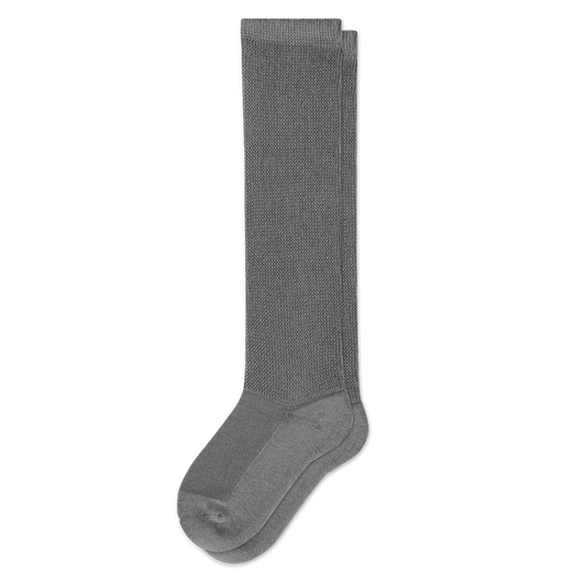 Padded Easy-Stretch Crew Socks – Gray