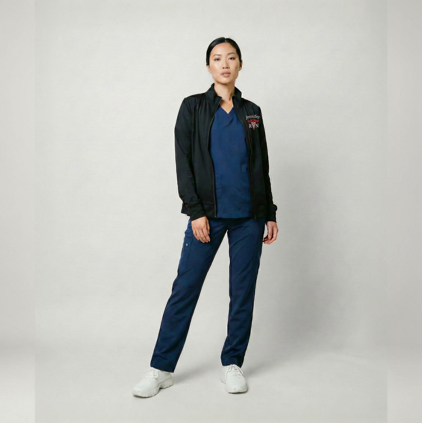 Cloud Personalized Zip Up Jacket